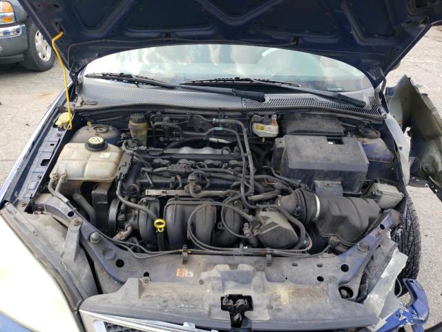 1FAFP34N65W254271 - 2005 FORD FOCUS ZX4 BLUE photo 11