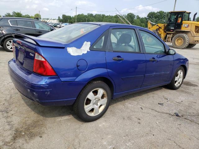 1FAFP34N65W254271 - 2005 FORD FOCUS ZX4 BLUE photo 3