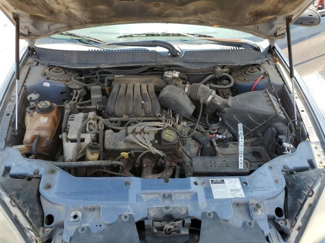 1FAFP53U11A152758 - 2001 FORD TAURUS SE BLUE photo 11