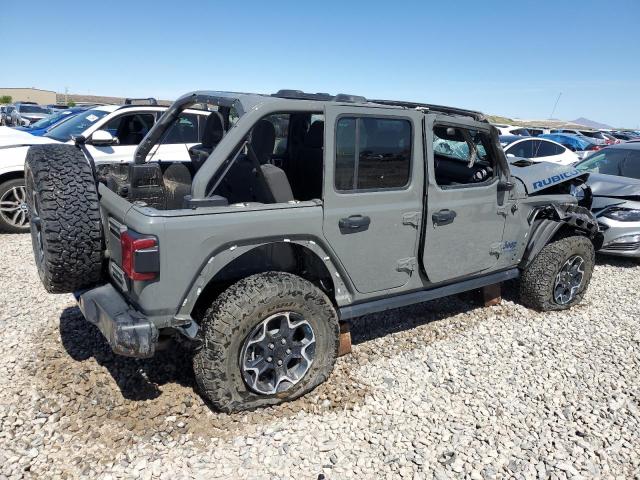 1C4JJXR63PW703391 - 2023 JEEP WRANGLER RUBICON 4XE GRAY photo 3