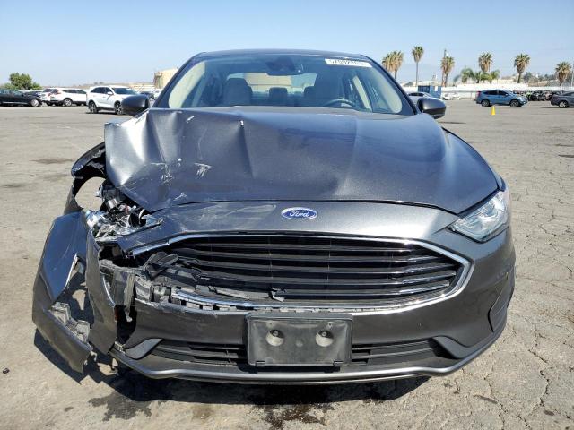 3FA6P0G75LR113574 - 2020 FORD FUSION S GRAY photo 5