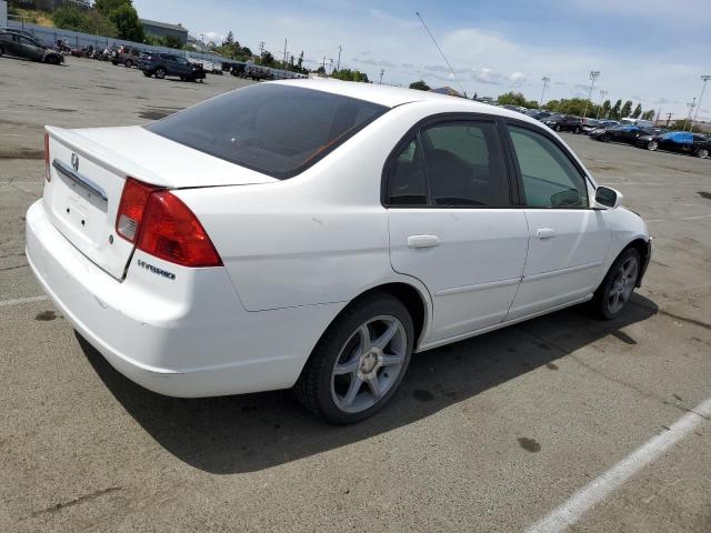 JHMES96653S017819 - 2003 HONDA CIVIC HYBRID WHITE photo 3