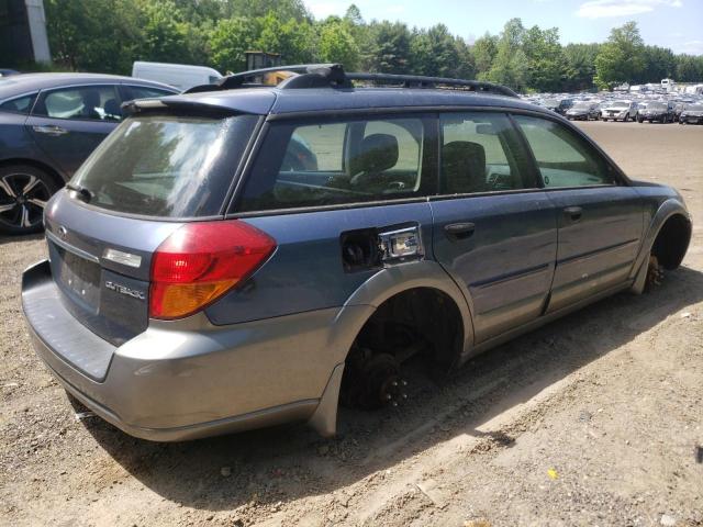 4S4BP61C966326106 - 2006 SUBARU LEGACY OUTBACK 2.5I BLUE photo 3