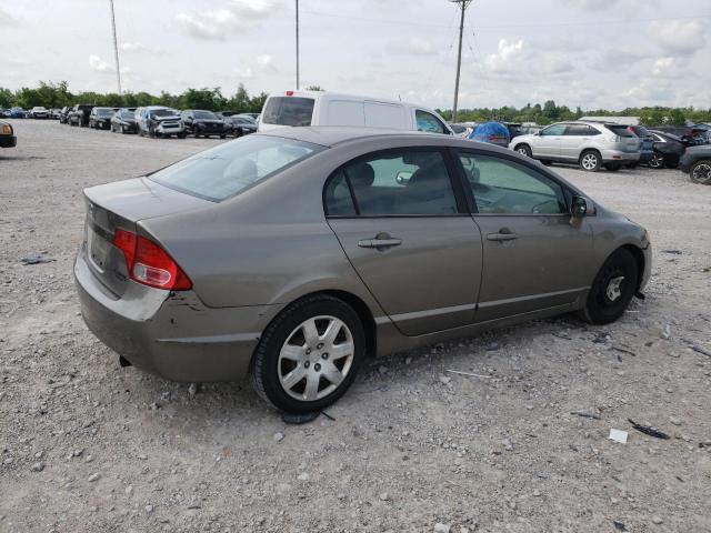 1HGFA16536L086364 - 2006 HONDA CIVIC LX GRAY photo 3