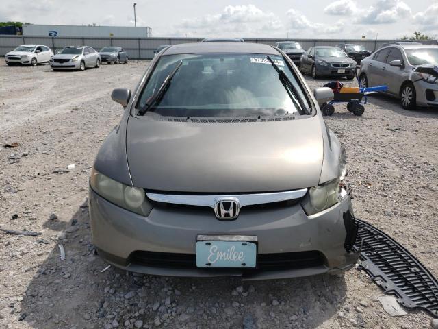 1HGFA16536L086364 - 2006 HONDA CIVIC LX GRAY photo 5