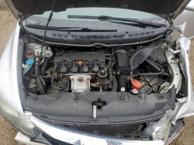 19XFA1F92AE002862 - 2010 HONDA CIVIC EXL SILVER photo 11