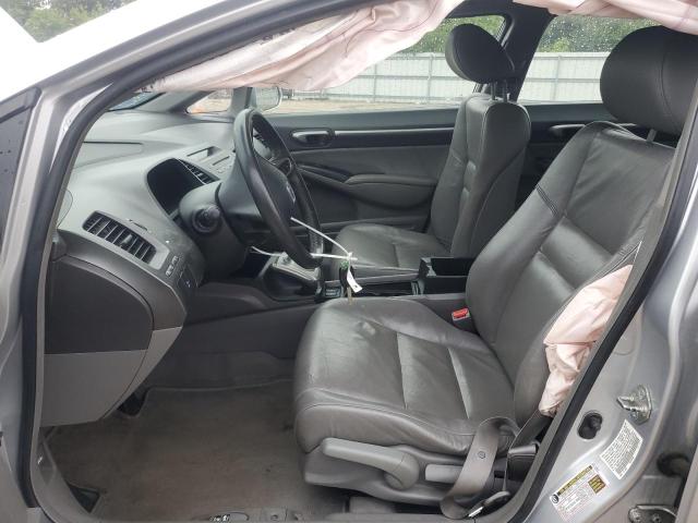 19XFA1F92AE002862 - 2010 HONDA CIVIC EXL SILVER photo 7