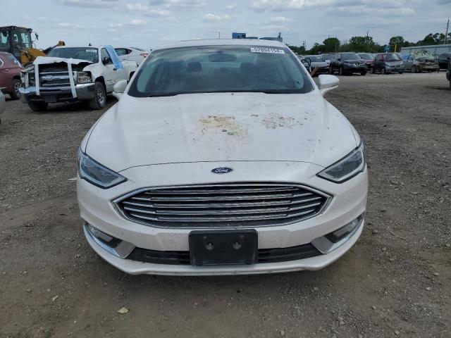 3FA6P0LU1HR240843 - 2017 FORD FUSION SE HYBRID WHITE photo 5