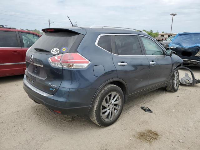 5N1AT2MV9EC799226 - 2014 NISSAN ROGUE S BLUE photo 3