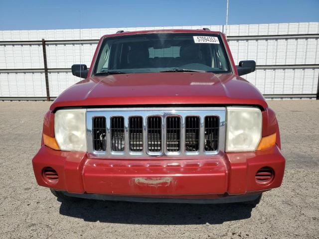 1J8HG48KX6C220158 - 2006 JEEP COMMANDER 红色 照片 5