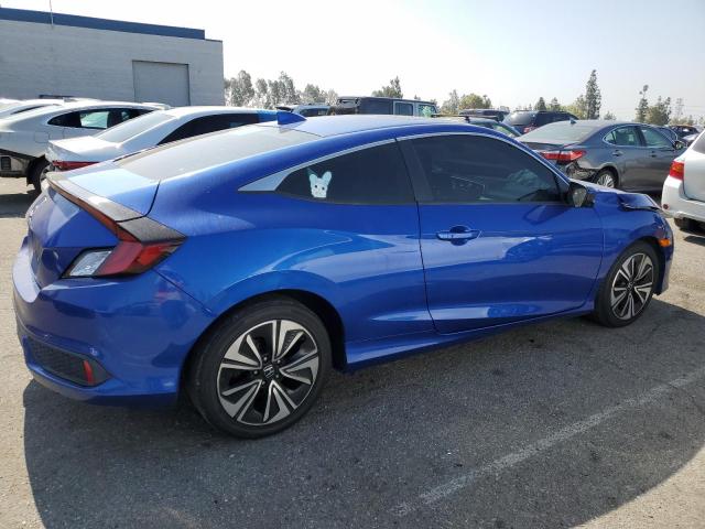 2HGFC3B30JH357039 - 2018 HONDA CIVIC EX BLUE photo 3