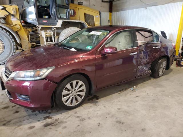 1HGCR2F83EA180413 - 2014 HONDA ACCORD EXL BURGUNDY photo 1