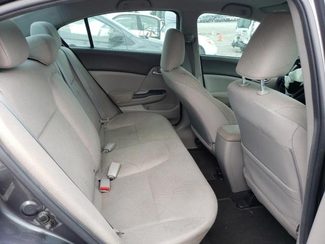 2HGFB2F53CH573608 - 2012 HONDA CIVIC LX CHARCOAL photo 10