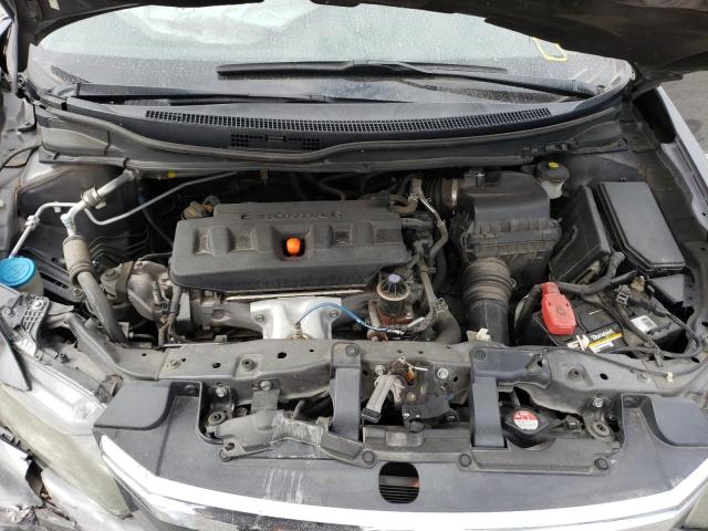 2HGFB2F53CH573608 - 2012 HONDA CIVIC LX CHARCOAL photo 11
