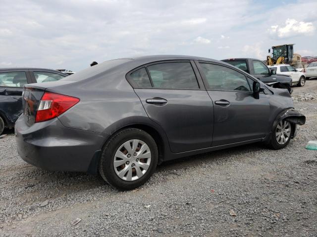 2HGFB2F53CH573608 - 2012 HONDA CIVIC LX CHARCOAL photo 3