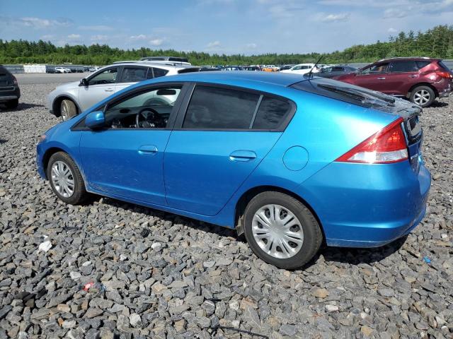 JHMZE2H59BS001173 - 2011 HONDA INSIGHT LX BLUE photo 2