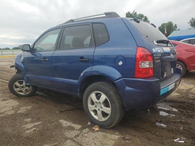 KM8JM12B57U567428 - 2007 HYUNDAI TUCSON GLS BLUE photo 2