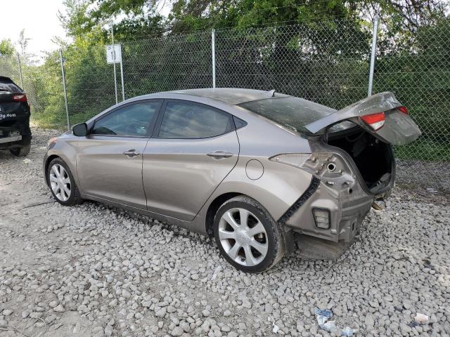 5NPDH4AE9DH250471 - 2013 HYUNDAI ELANTRA GLS TAN photo 2