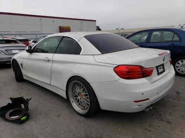 WBA3V7C57FP772149 - 2015 BMW 428 I SULEV WHITE photo 2