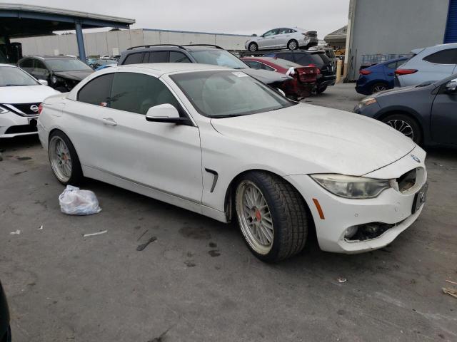 WBA3V7C57FP772149 - 2015 BMW 428 I SULEV WHITE photo 4