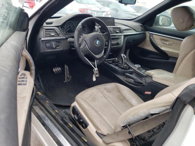 WBA3V7C57FP772149 - 2015 BMW 428 I SULEV WHITE photo 8