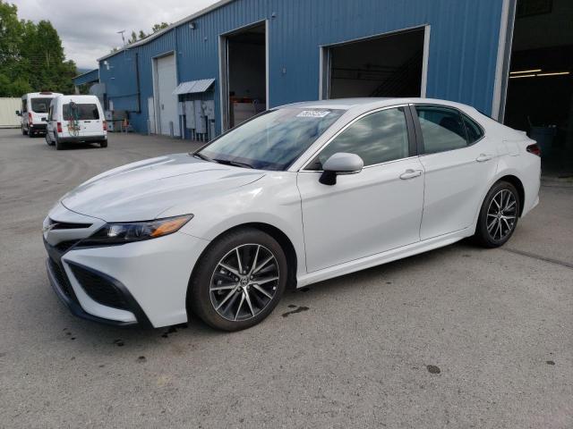 4T1G11AK1PU139490 - 2023 TOYOTA CAMRY SE NIGHT SHADE WHITE photo 1