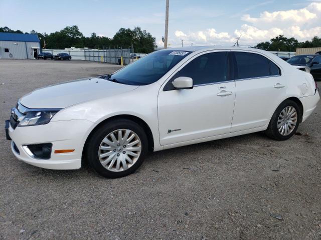 3FADP0L39AR114184 - 2010 FORD FUSION HYBRID WHITE photo 1