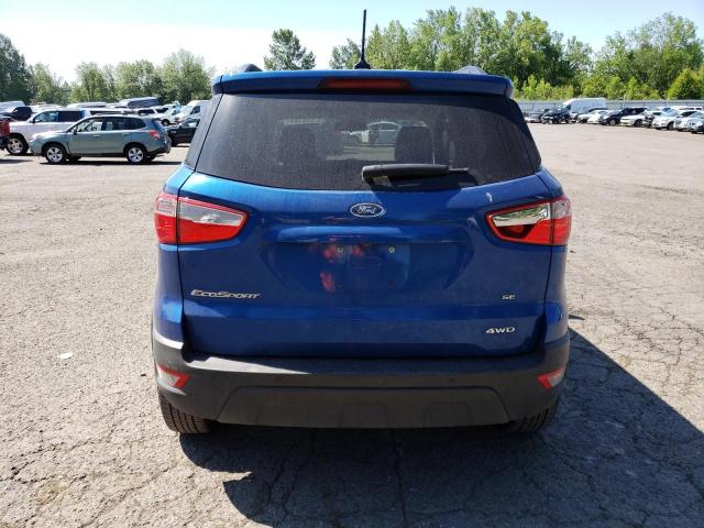 MAJ6P1UL4JC208341 - 2018 FORD ECOSPORT SE Azul foto 6