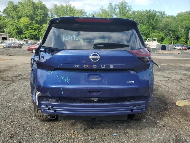 5N1BT3AB8PC942464 - 2023 NISSAN ROGUE S 蓝色 照片 6