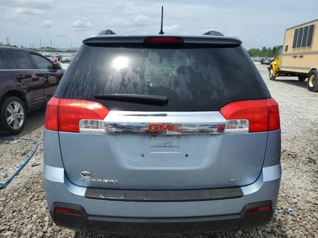 2GKFLWEK8E6300466 - 2014 GMC TERRAIN SLE TEAL photo 6