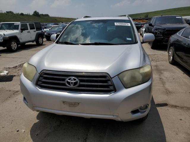 JTEDS43A292078462 - 2009 TOYOTA HIGHLANDER SPORT SILVER photo 5