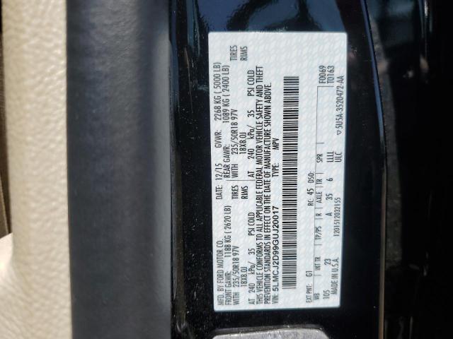 5LMCJ2D99GUJ20017 - 2016 LINCOLN MKC SELECT Սև լուսանկար 13