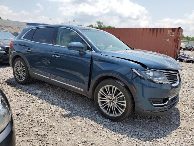 2LMTJ6LP8GBL46134 - 2016 LINCOLN MKX RESERVE BLUE photo 4