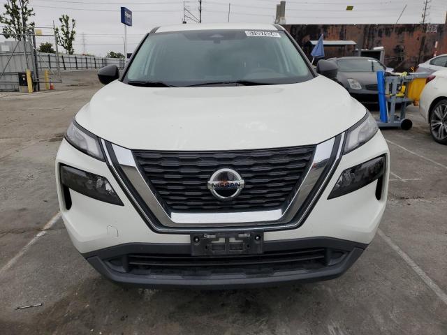 5N1AT3AA1MC695108 - 2021 NISSAN ROGUE S WHITE photo 5