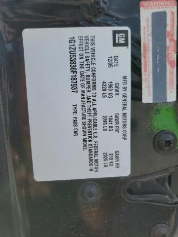 1G1ZU53836F187937 - 2006 CHEVROLET MALIBU LTZ Qara foto 12