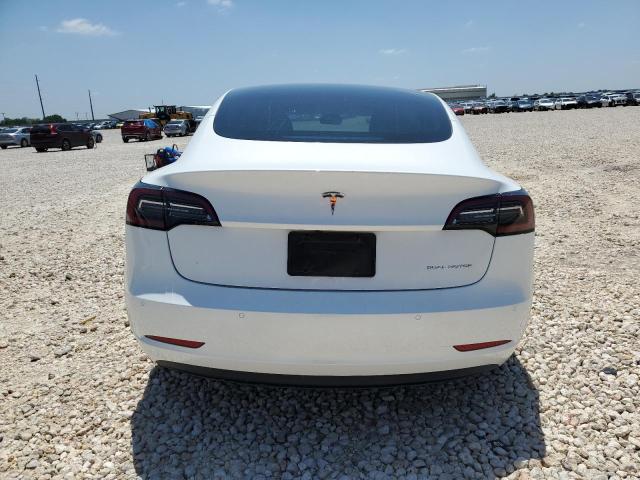 5YJ3E1EB4MF019849 - 2021 TESLA MODEL 3 WHITE photo 6