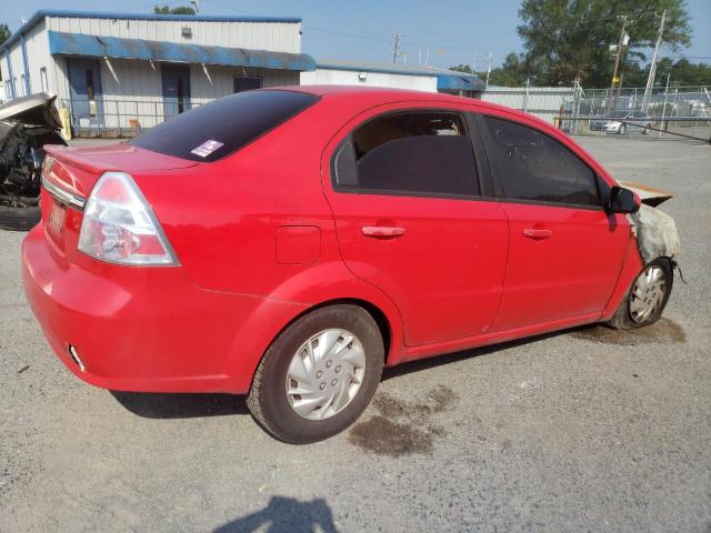 KL1TD5DE4BB126445 - 2011 CHEVROLET AVEO LS 红色 照片 3