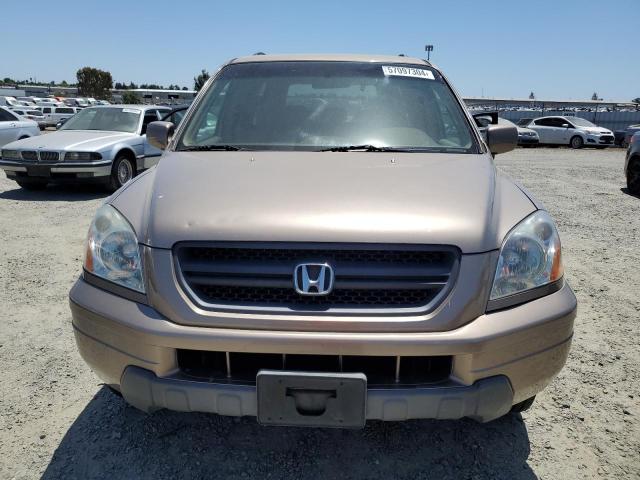 2HKYF18453H518465 - 2003 HONDA PILOT EX TAN photo 5