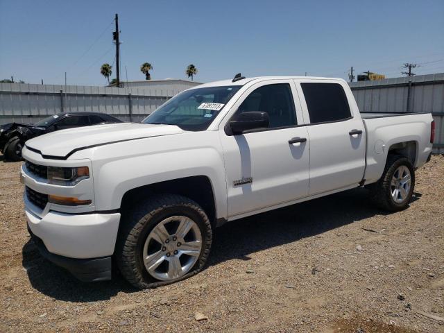 3GCPCPECXJG343199 - 2018 CHEVROLET SILVERADO C1500 CUSTOM WHITE photo 1