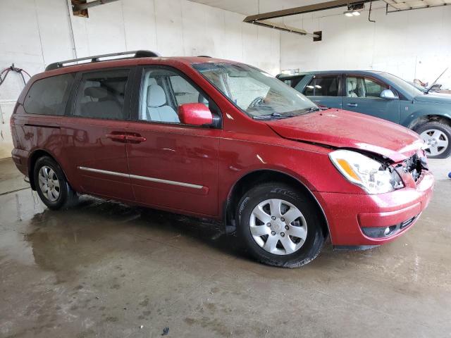 KNDMC233476042141 - 2007 HYUNDAI ENTOURAGE GLS MAROON photo 4