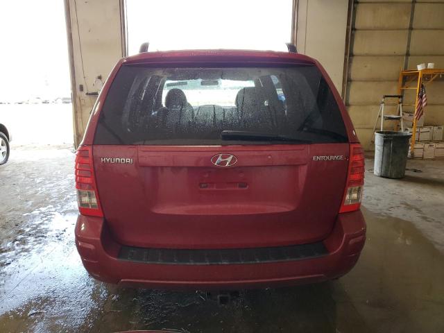 KNDMC233476042141 - 2007 HYUNDAI ENTOURAGE GLS MAROON photo 6