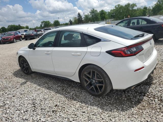 19XFL1G81NE004561 - 2022 HONDA CIVIC SPORT TOURING WHITE photo 2