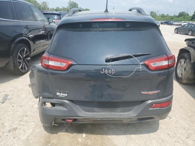 1C4PJMBB6HW647741 - 2017 JEEP CHEROKEE TRAILHAWK CHARCOAL photo 6