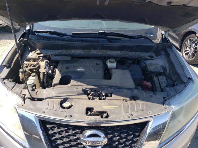 5N1AR2MN7DC636815 - 2013 NISSAN PATHFINDER S SILVER photo 11