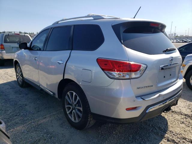 5N1AR2MN7DC636815 - 2013 NISSAN PATHFINDER S SILVER photo 2