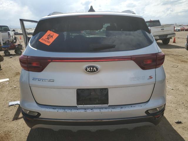 KNDP6CAC9L7826638 - 2020 KIA SPORTAGE S SILVER photo 6