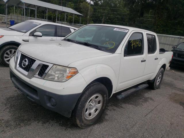 1N6AD0EV7FN746080 - 2015 NISSAN FRONTIER S WHITE photo 2