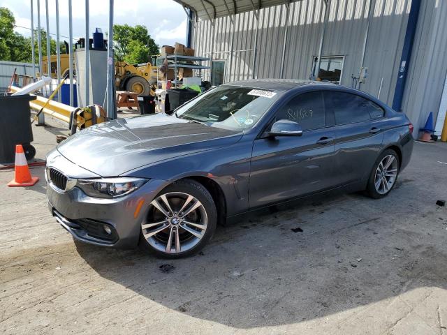 WBA4J1C51JBM09879 - 2018 BMW 430I GRAN COUPE CHARCOAL photo 1