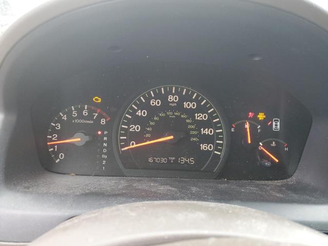 1HGCM568X5A006211 - 2005 HONDA ACCORD EX BEIGE photo 9