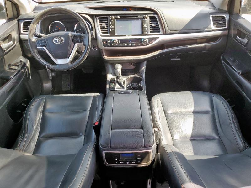 5TDKKRFH6FS051092 - 2015 TOYOTA HIGHLANDER XLE MAROON photo 8